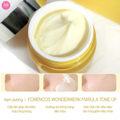 Kem Dưỡng Ẩm Trắng Da Ngăn Ngừa Lão Hóa Da Ban Đêm Forencos Wonderwerk Marula Cream