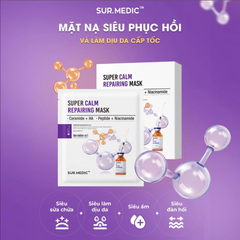 Mặt Nạ Phục Hồi Làm Dịu Da Sur.Medic+ Super Calm Repairing Mask 28g