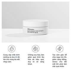 Mặt Nạ Mắt Giảm Quầng Thâm Kén Tằm Lụa Jmsolution Silky Cocoon Home Esthetic Eye Patch 90g