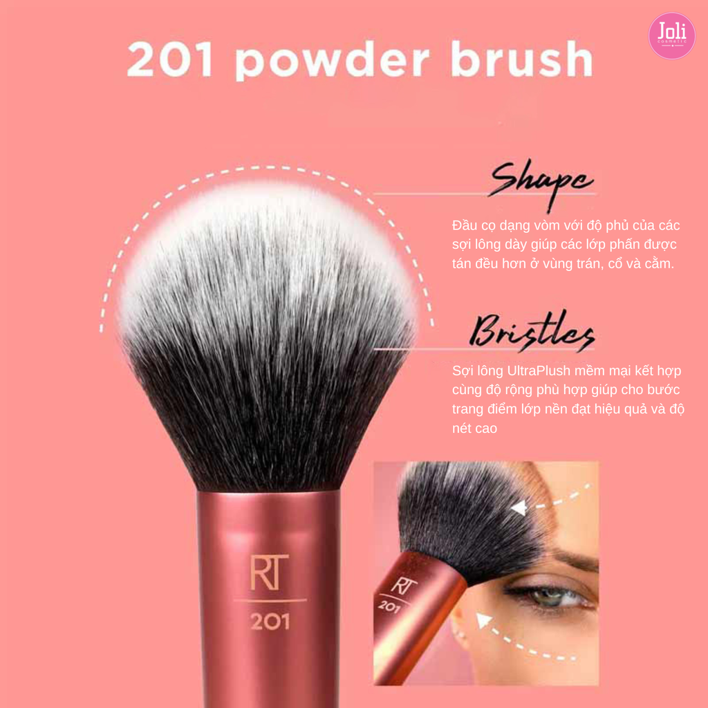 Cọ Phấn Phủ Real Techniques RT201 Powder Bronzer Brush