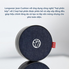 Phấn Nước Kiềm Dầu Ohui Ultimate Fit Longwear Jean Cushion SPF35 PA++ 30g (tặng kèm lõi)