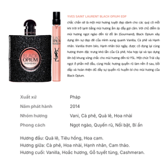 Set Nước Hoa Nữ Yves Saint Laurent Greatest Fragrance Hits For Her (Black Opium EDP 10ml + Libre EDP 10ml + Mon Paris EDP 10ml)