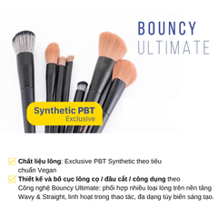 Cọ Má & Highlight Hình Quạt Bầu Vacosi M33 Round Fan Brush