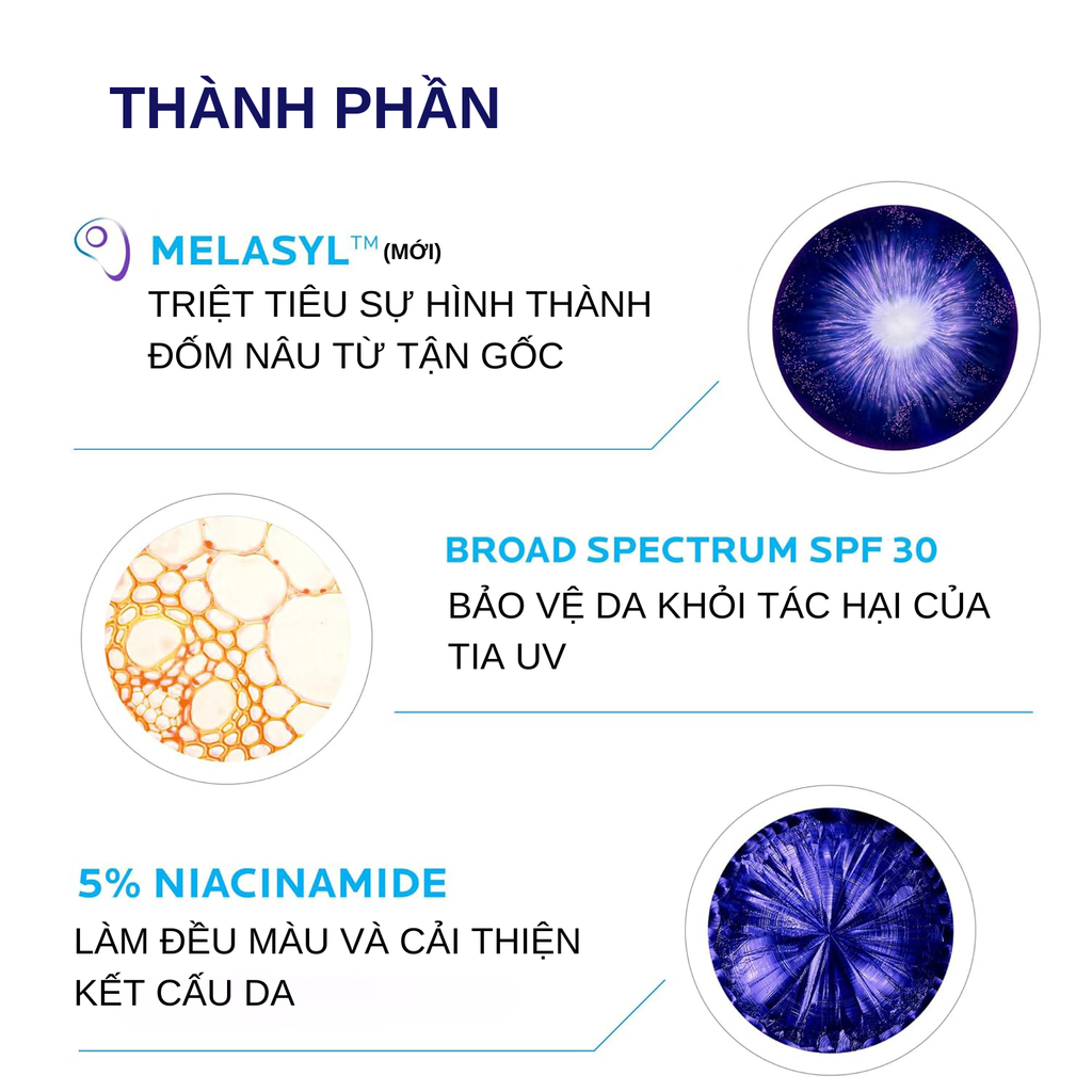 Kem Dưỡng Giảm Thâm Nám Dưỡng Sáng Da La Roche-Posay Mela B3 Cream SPF30 40ml