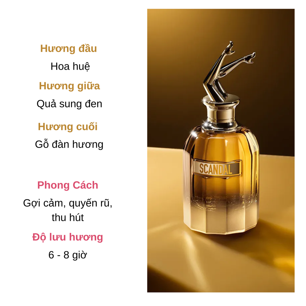 Nước Hoa Nữ Jean Paul Gaultier Scandal Absolu Parfum Concentré 30ml