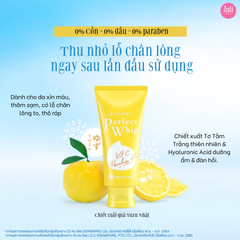 Sữa Rửa Mặt Dưỡng Sáng Mờ Thâm Senka Vit C Perfect Whip 100g