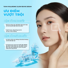 Tinh Chất Cấp Ẩm Căng Bóng Da Tia'm Hyaluronic Glow Revive Serum 40ml