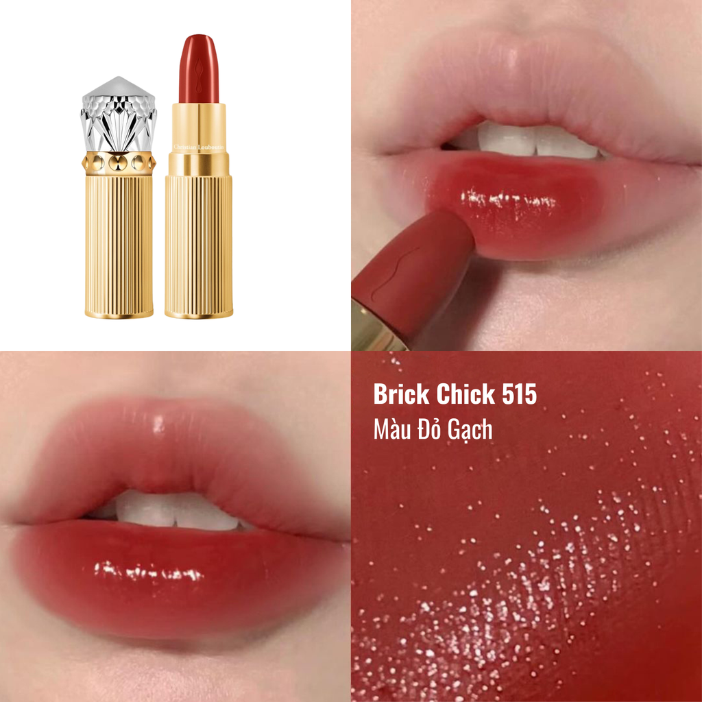 Son Thỏi Rouge Louboutin Silky Satin On The Go Lipstick 3g