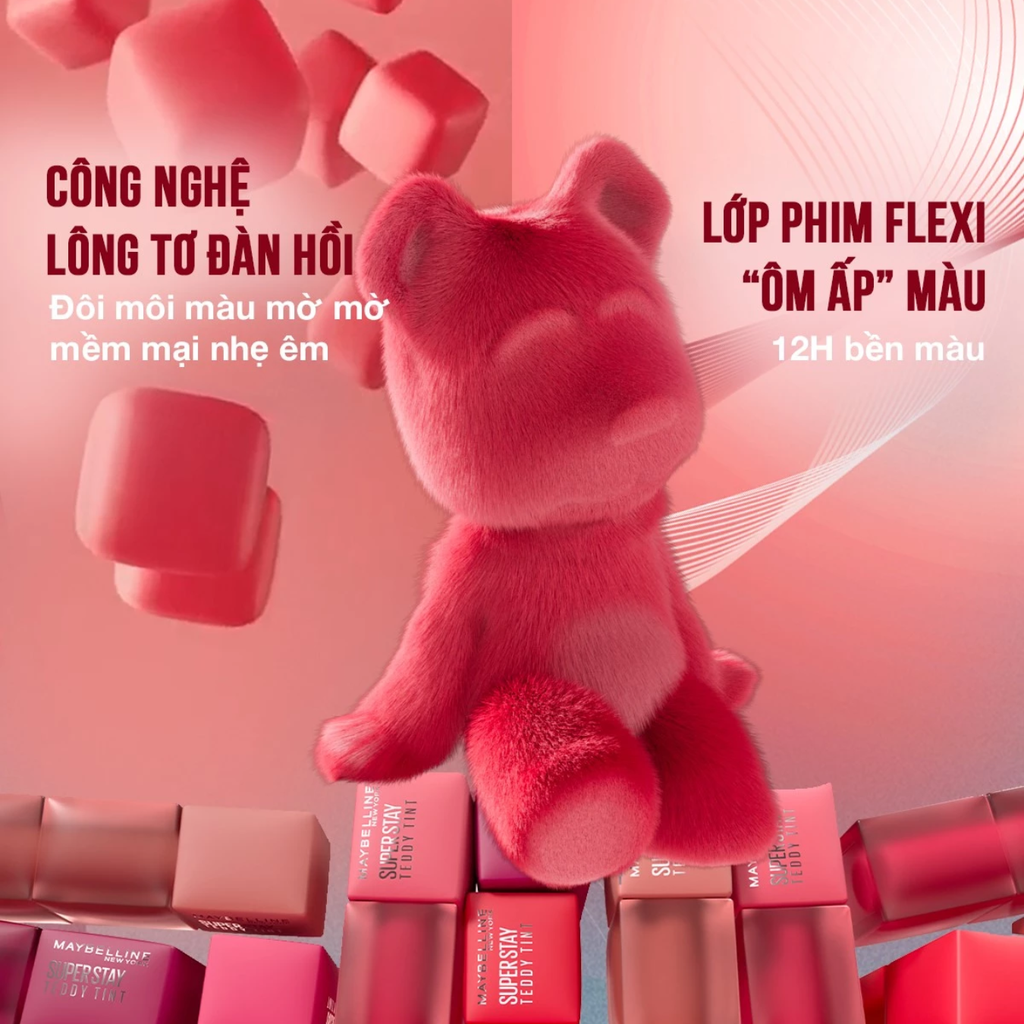 Son Kem Maybelline Superstay Teddy Tint 5ml