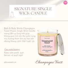 Nến Thơm Bath & Body Works Single Wick Candle 227g