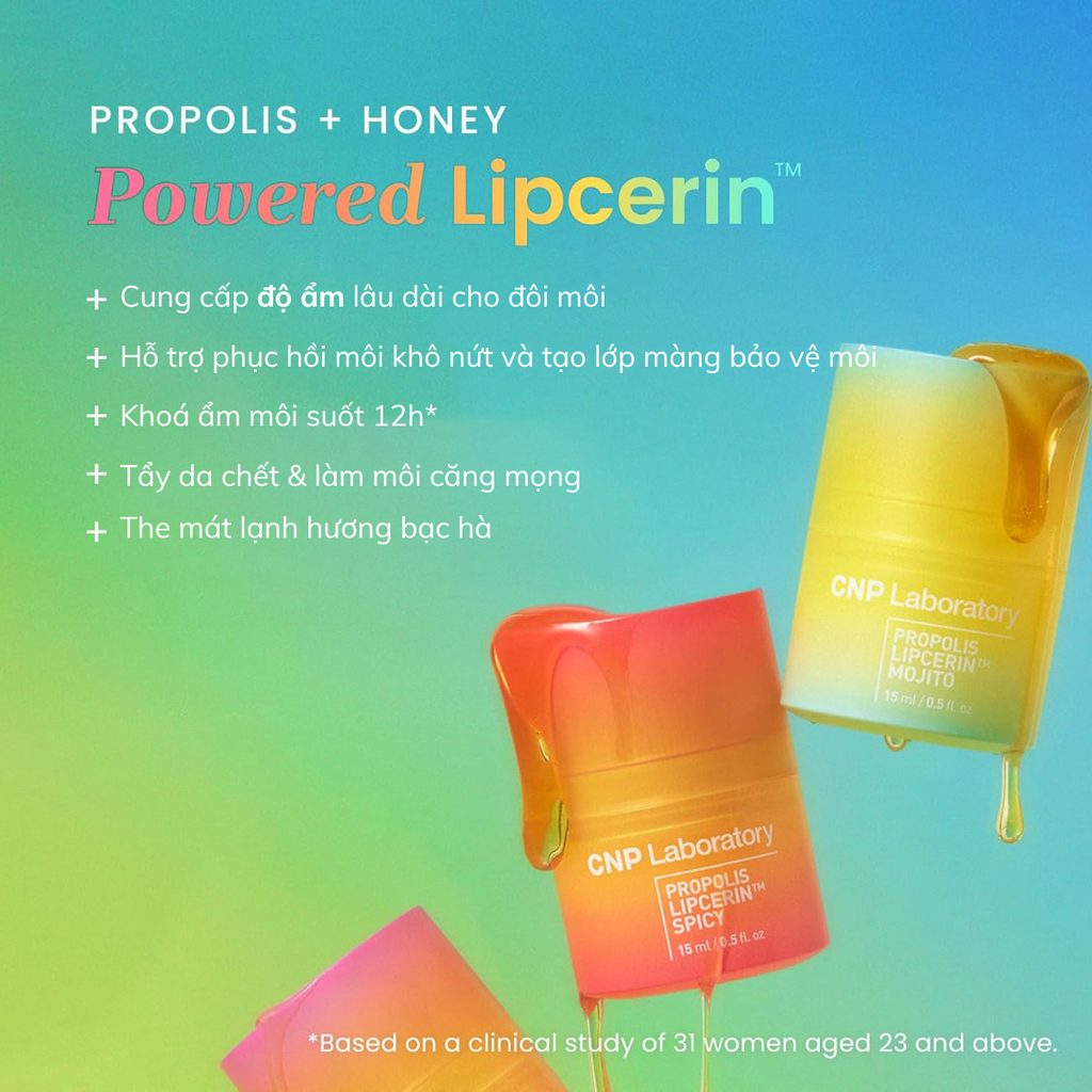 Sáp Dưỡng Môi CNP Laboratory Propolis Lipcerin 15ml