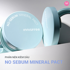 Phấn Phủ Nén Kiềm Dầu innisfree No Sebum Mineral Pact 8.5g