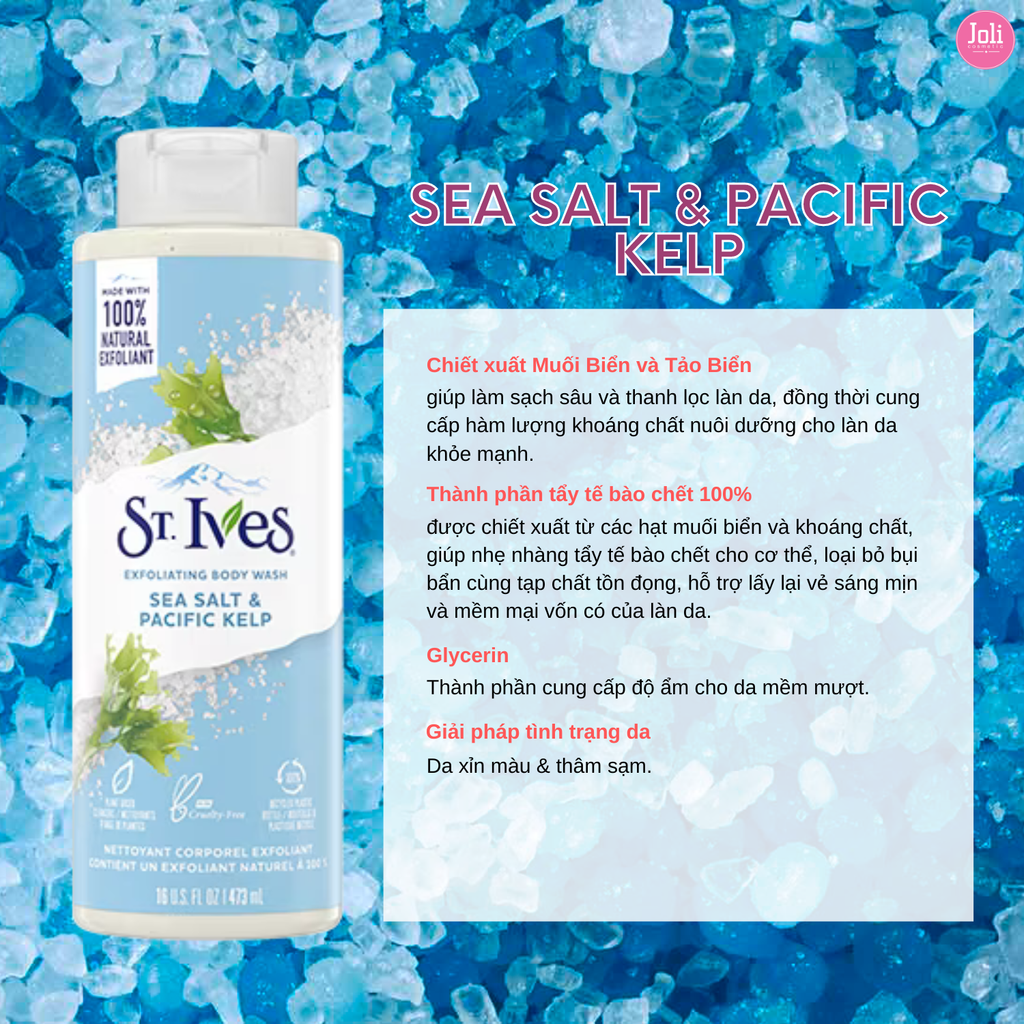 Sữa Tắm St.Ives Body Wash 650ml