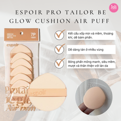 Bông Mút Trang Điểm Espoir Pro Tailor Be Glow New Class Air Puff