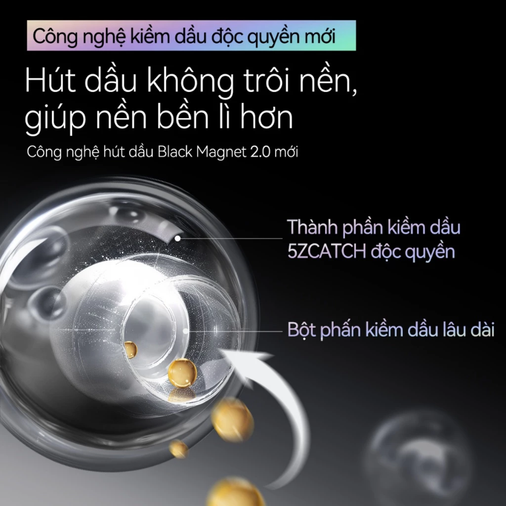 Phấn Phủ Dạng Nén Kiềm Dầu Carslan 2.0 Black Magnet Soft Focus Powder 8g