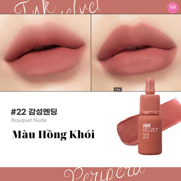 Son Kem Lì Peripera Ink Velvet Lip Tint