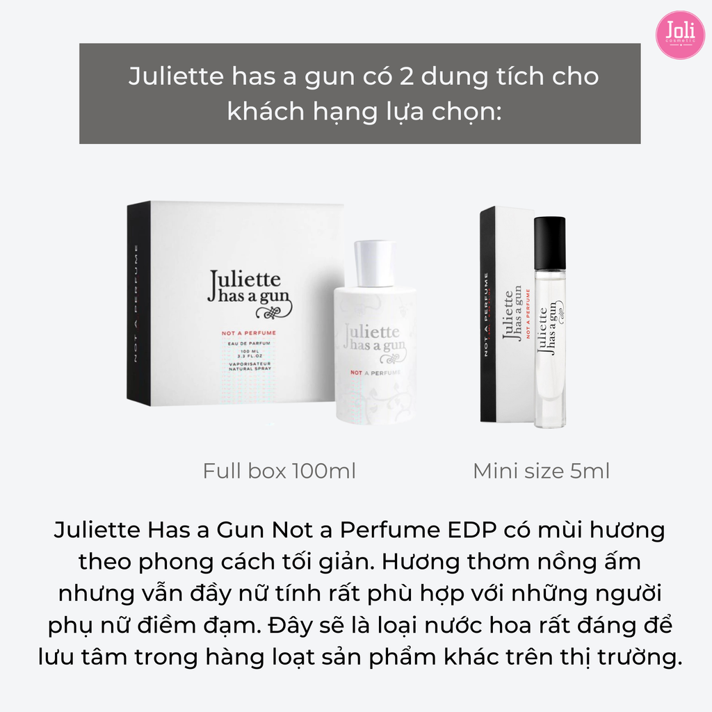 Nước Hoa Nữ Juliette Has A Gun Not A Perfume
