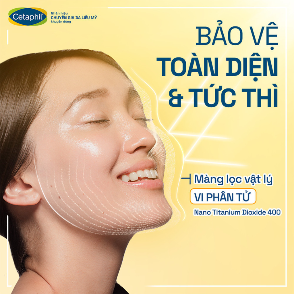 Gel Chống Nắng Cho Da Nhạy Cảm Cetaphil Sun SPF50+ Light Gel 50ml