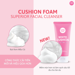 Sữa Rửa Mặt Tạo Bọt Dưỡng Sáng Da Cathy Doll White Cushion Facial Foam Cleanser 120ml