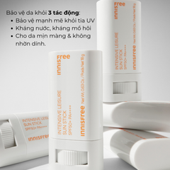 Kem Chống Nắng Dạng Thỏi innisfree Intensive Leisure Sun Stick SPF50+ PA++++ 18g