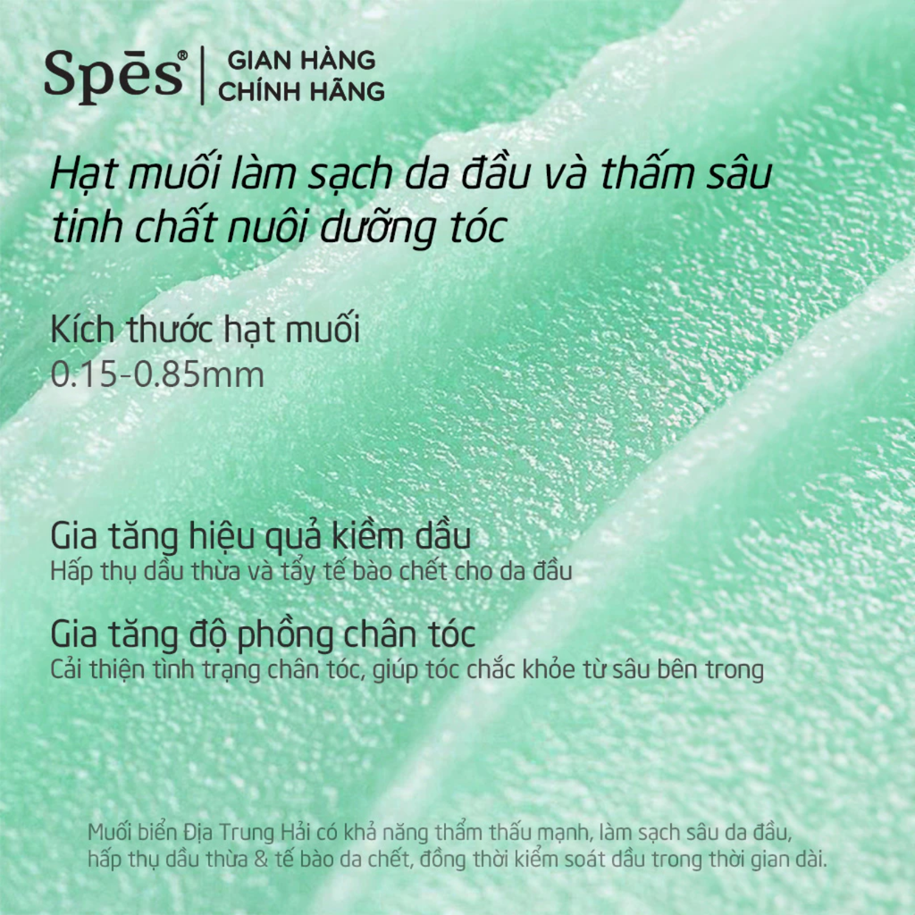 Dầu Gội Tẩy Tế Bào Chết Da Đầu Spes 280g