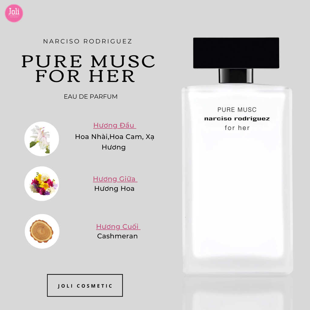 Nước Hoa Nữ Narciso Rodriguez Pure Musc For Her Eau De Parfum
