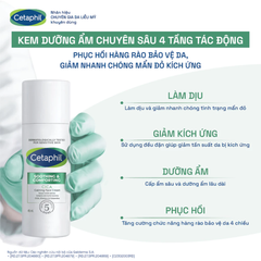 Kem Dưỡng Ẩm Làm Dịu Và Phục Hồi Da Cetaphil Soothing And Comforting Cica Calming Face Cream 45ml