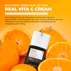 Kem Dưỡng Ẩm Sáng Da Giảm Thâm Neogen Real Vita C Cream 50ml