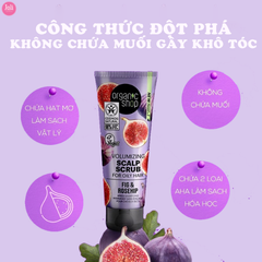 Tẩy Tế Bào Chết Da Đầu Organic Shop Volumizing Scalp Scrub For Oily Hair 75ml