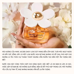 Set Nước Hoa Nữ Marc Jacobs Daisy Love Eau De Toilette (EDT 100ml+ Body Lotion 75ml + EDT 10ml)