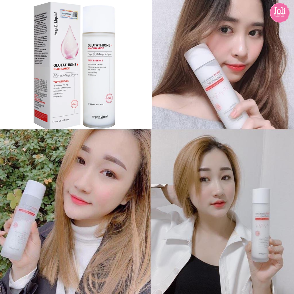 Nước Thần Dưỡng Trắng Da Angel's Liquid Tone Up Whitening Program Treatment Essence 150ml
