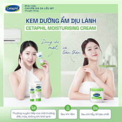 Combo Sữa Rửa Mặt Cho Da Nhạy Cảm Cetaphil Gentle Skin Cleanser 125ml + Kem Dưỡng Ẩm Moisturising Cream 50g