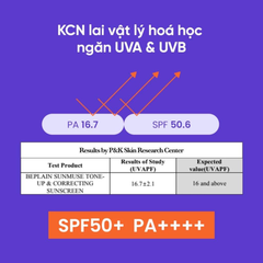 Kem Chống Nắng Nâng Tone Da beplain Sunmuse Tone Up & Correcting Sunscreen SPF50+ PA++++ 50ml