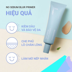 Kem Lót Kiềm Dầu innisfree No-Sebum Blur Primer 25ml