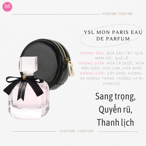 Túi Nước Hoa Nữ YSL Mon Paris Mini EDP 7.5ml