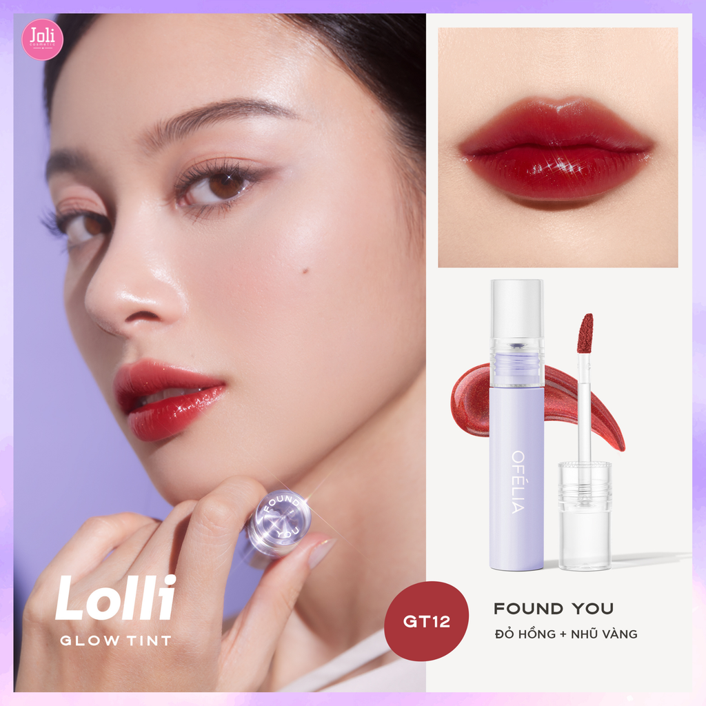 Son Tint Bóng Ofelia Lolli Glow Tint Ver 3