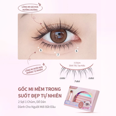 Lông Mi Giả Tách Sợi Mi Dưới Mlen Diary
