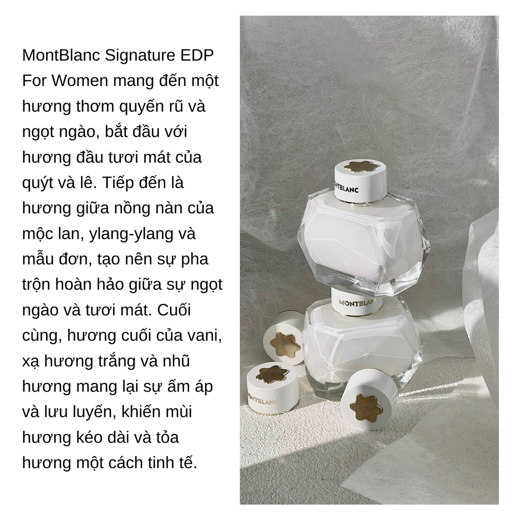 Nước Hoa Nữ Mont Blanc Signature EDP