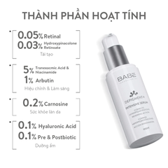 Tinh Chất Dưỡng Sáng Giảm Thâm Nám Laboratorios Babe Depigment+ Intensive Serum 30ml