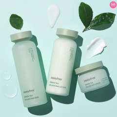 Nước Hoa Hồng Innisfree Green Tea Balancing Skin 200ml