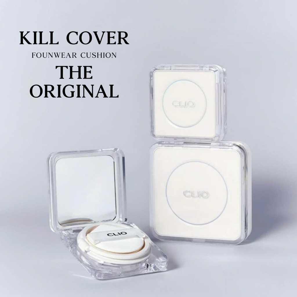 Phấn Nước Clio Kill Cover Founwear Cushion The Original SPF50+ PA+++ 15g (tặng kèm lõi)