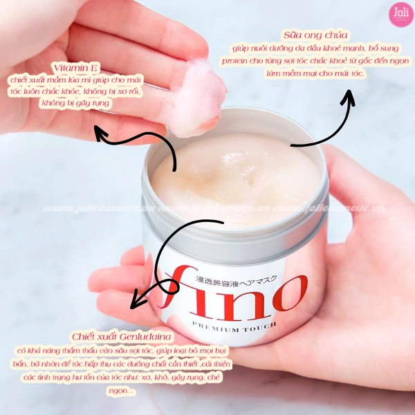 Kem Ủ Tóc Phục Hồi Hư Tổn Fino Shiseido 230g