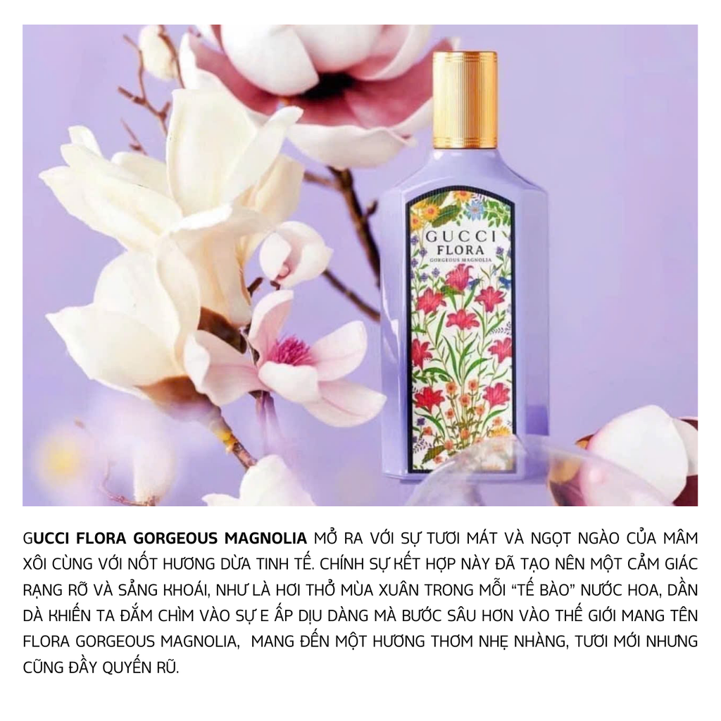 Nước Hoa Nữ Gucci Flora Gorgeous Magnolia EDP 5ml
