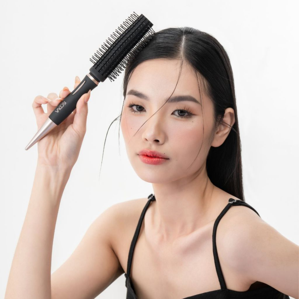 Lược Tròn Tạo Kiểu & Phồng Tóc Vacosi C11 For All Hair Types Styling Hairbrush