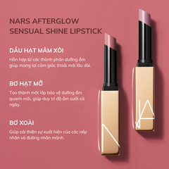Son Dưỡng Nars Afterglow Sensual Shine Lipstick 1.5g