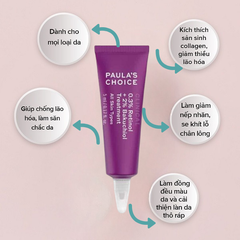 Kem Dưỡng Ngăn Ngừa Lão Hóa Paula's Choice Clinical 0.3% Retinol + 2% Bakuchiol Treatment 5ml