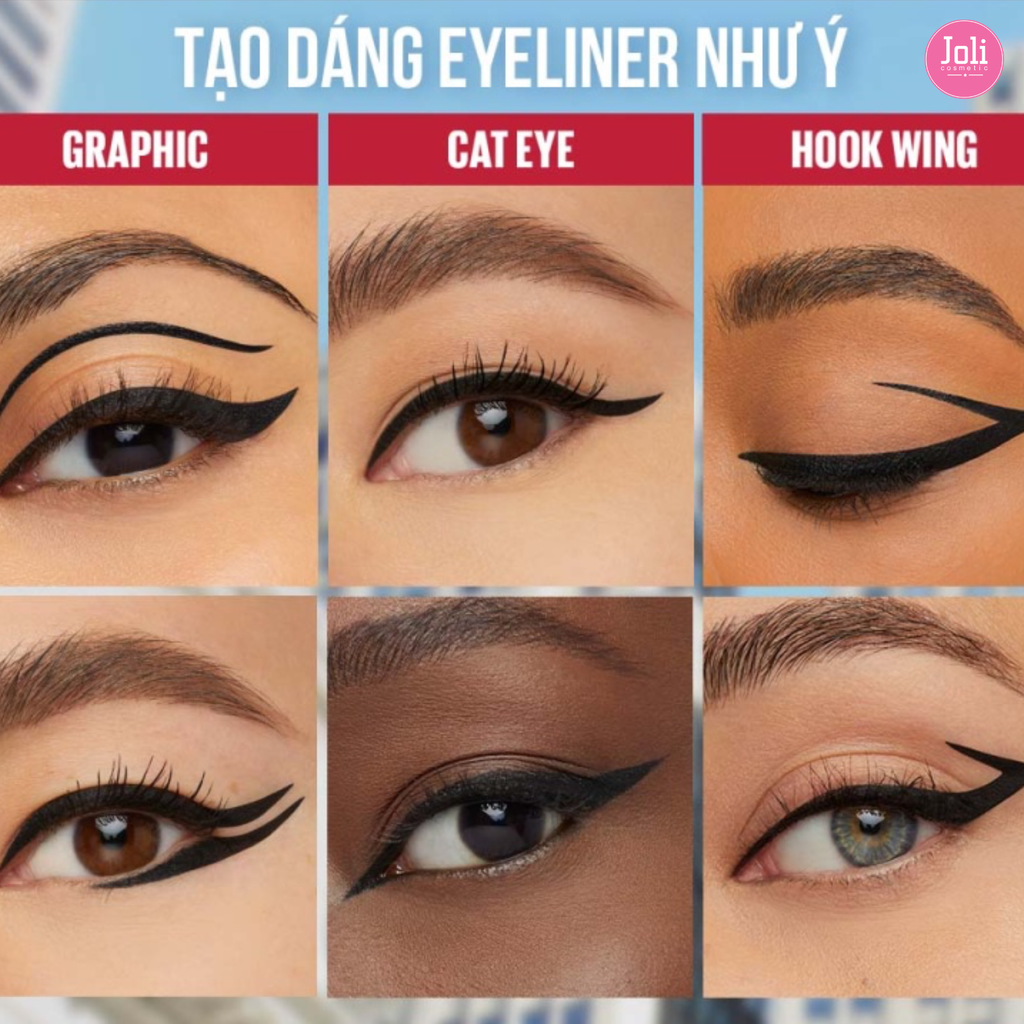 Bút Kẻ Mắt Nước Đậm Màu Không Lem Trôi Maybelline New York Tattoo Liner 48h Liquid Pen