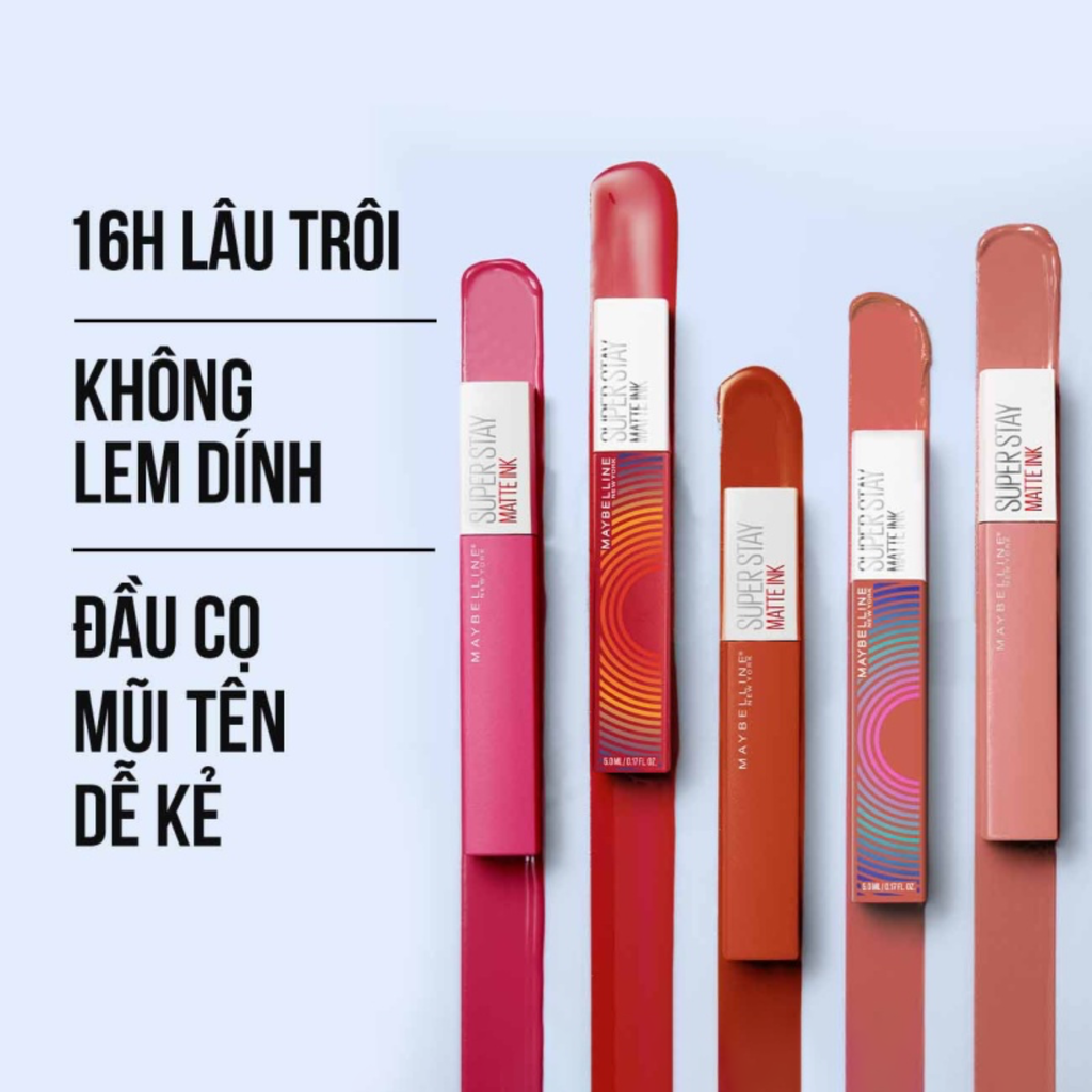 Son Kem Lì Maybelline Super Stay Matte Ink Lipstick