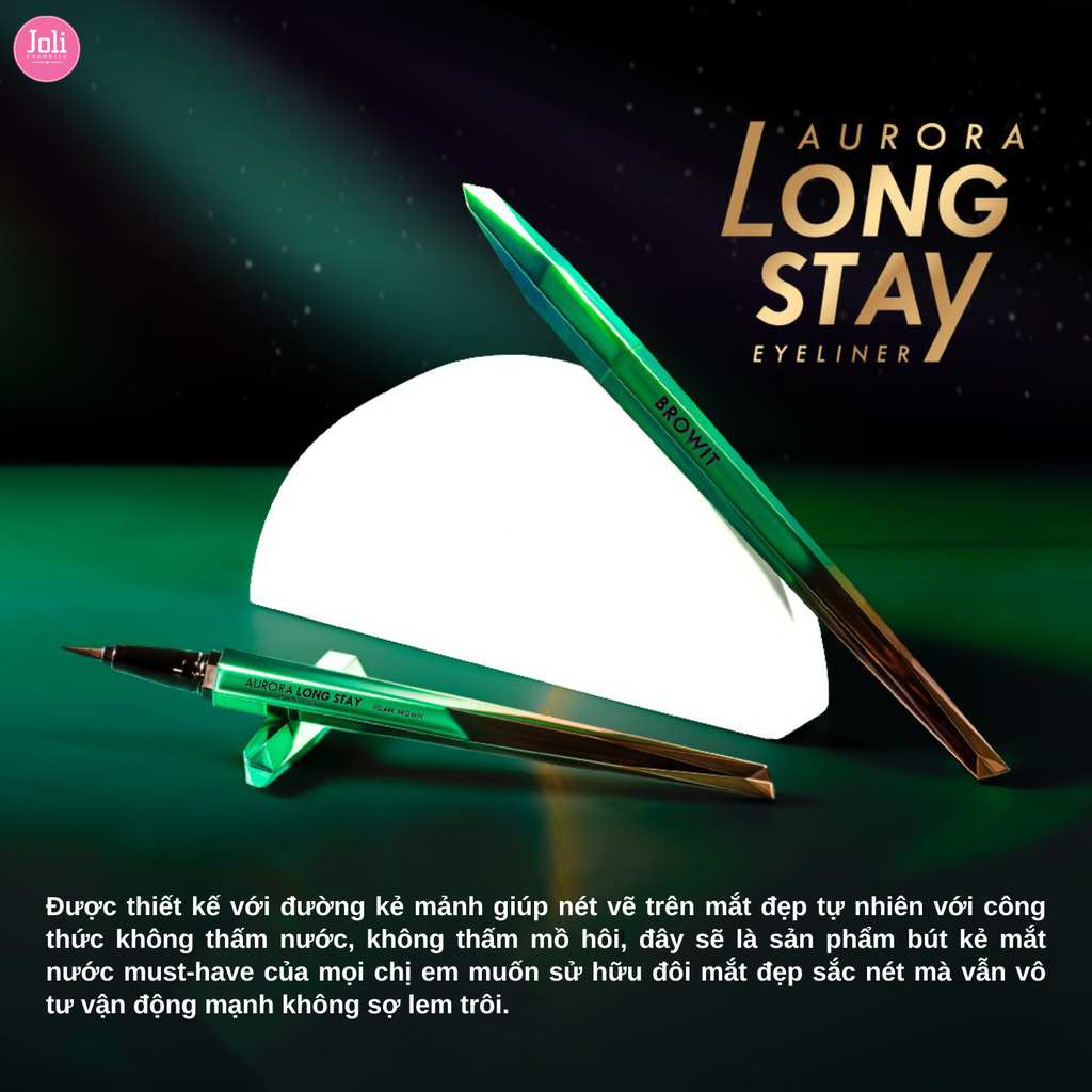 Bút Kẻ Mắt Browit By Nongchat Aurora Long Stay Eyeliner 0.5g