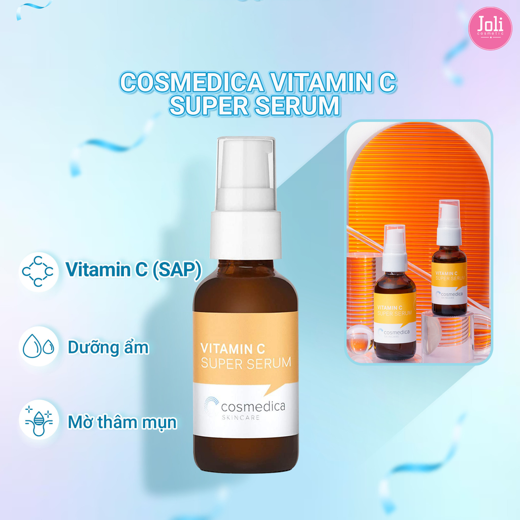 Tinh Chất Dưỡng Sáng Đều Màu Da Cosmedica Skincare Vitamin C Super Serum 30ml